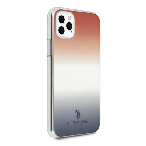 US Polo USHCN58TRDGRB iPhone 11 Proczerwono-niebieski/blue&red Gradient Pattern Collection