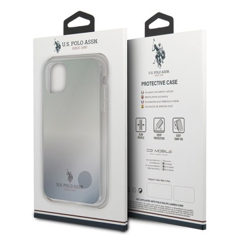 US Polo USHCN61TRDGLB iPhone 11niebieski/blue Gradient Pattern Collection