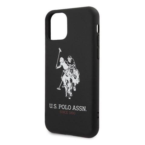 US Polo USHCN65SLHRBK iPhone 11 Pro Maxczarny/black Silicone Collection
