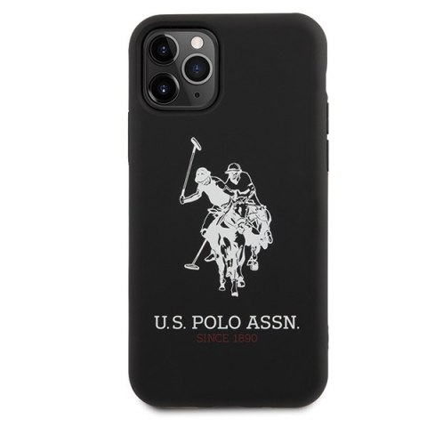 US Polo USHCN65SLHRBK iPhone 11 Pro Maxczarny/black Silicone Collection