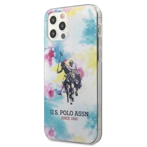 US Polo USHCP12MPCUSML iPhone12/12 Pro 6,1" multicolor Tie & Dye Collection