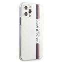 US Polo USHCP12MPCUSSWH iPhone 12/12 Pro 6,1" biały/white Tricolor Collection