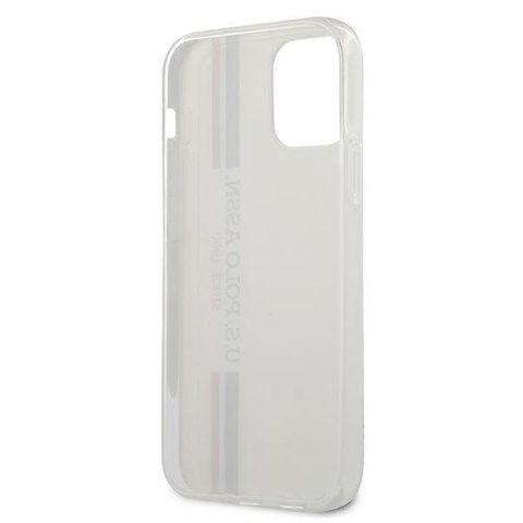 US Polo USHCP12MPCUSSWH iPhone12/12 Pro 6,1" biały/white Tricolor Collection