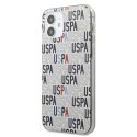 US Polo USHCP12SPCUSPA6 iPhone 12 mini 5,4" biały/white Logo Mania Collection