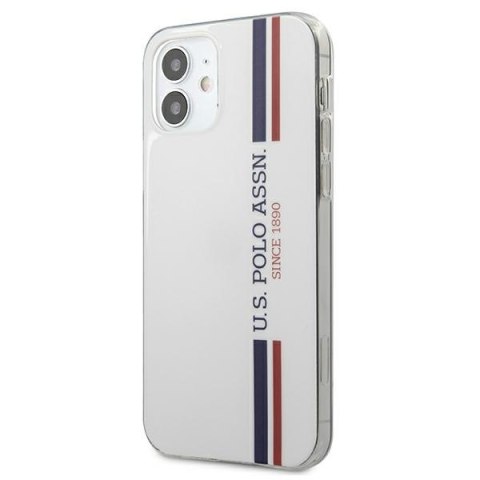 US Polo USHCP12SPCUSSWH iPhone12 mini 5,4" biały/white Tricolor Collection