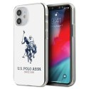 US Polo USHCP12STPUHRWH iPhone 12 mini 5,4" biały/white Shiny Big Logo