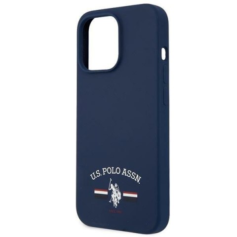 US Polo USHCP13XSFGV iPhone 13 Pro Max6,7" granatowy/navy Silicone Collection