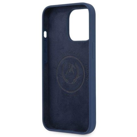 US Polo USHCP13XSFGV iPhone 13 Pro Max6,7" granatowy/navy Silicone Collection