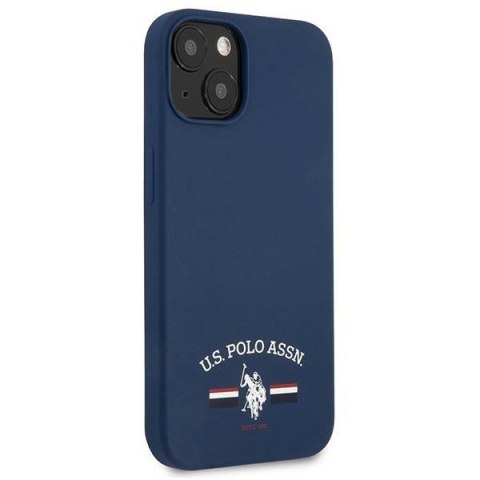 US Polo USHCP13SSFGV iPhone 13 mini 5,4"granatowy/navy Silicone Collection