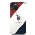 US Polo USHCP14MPSO3 iPhone 14 Plus / 15 Plus 6,7" biały/white Tricolor Embossed