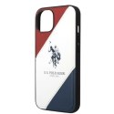 US Polo USHCP14MPSO3 iPhone 14 Plus / 15 Plus 6,7" biały/white Tricolor Embossed