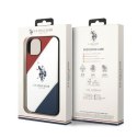 US Polo USHCP14MPSO3 iPhone 14 Plus / 15 Plus 6,7" biały/white Tricolor Embossed