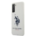 US Polo USHCS21MSLHRWH S21+ G996biały/white Silicone Logo