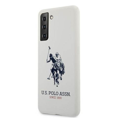 US Polo USHCS21MSLHRWH S21+ G996biały/white Silicone Logo
