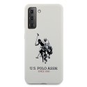 US Polo USHCS21MSLHRWH S21+ G996biały/white Silicone Logo