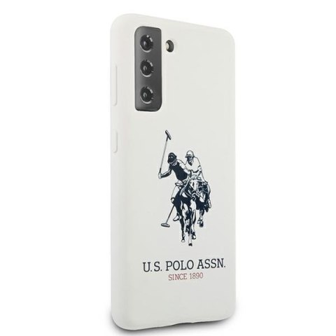 US Polo USHCS21SSLHRWH S21 G991biały/white Silicone Logo