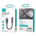 USAMS AU16 Adapter USB-C - jack 3.5m DAC czarny/black SJ599YPTC01 (US-SJ599)