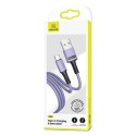 USAMS Kabel U52 USB-C 2A Fast Charge 1m purpurowy/purple SJ436USB04 (US-SJ436)