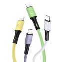 USAMS Kabel U52 lightning 2A Fast Charge 1m biały/white SJ434USB01 (US-SJ434)