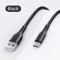 USAMS Kabel U68 USB-C 2A Fast Charge 1m czarny/black SJ501USB01 (US-SJ501)