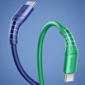 USAMS Kabel U68 USB-C 2A Fast Charge 1m niebieski/blue SJ501USB03 (US-SJ501)