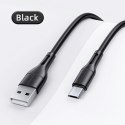 USAMS Kabel U68 microUSB 2A Fast Charge 1m czarny/black SJ502USB01 (US-SJ502)