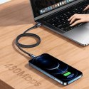 USAMS Kabel U71 USB-C na USB-C 3m 100W PD Fast Charge czarny/black SJ526USB01 (US-SJ526)