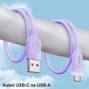 USAMS Kabel USB-C 6A 1,2m Port Display Fast charging Lithe Series zielony/green SJ568USB04 (US-SJ568)