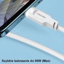 USAMS Kabel USB-C 6A 1,2m Port Display Fast charging Lithe Series zielony/green SJ568USB04 (US-SJ568)