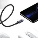 USAMS Kabel USB na Micro-USB 2A 1,2m Fast Charging stalowy/tarnish SJ668USB01 (US-SJ668)