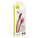 USAMS Kabel lightning 1m kątowy magnetyczny czerwony/red SJ444USB02 (US-SJ444)