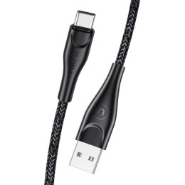 USAMS Kabel pleciony U41 USB-C 2m 2A czarny/black SJ395USB01 (US-SJ395) Fast Charge