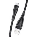 USAMS Kabel pleciony U41 microUSB 2m 2A czarny/black SJ396USB01 (US-SJ396) Fast Charge