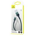 USAMS Kabel pleciony U55 2A lightning 1szt. for set U55 zielony/green 1m SJ448USBSG02 (US-SJ448)