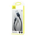 USAMS Kabel pleciony U55 2A lightning czarny/black 1m SJ448USB01 (US-SJ448)