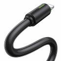 USAMS Kabel USB-C/Lightning 1m SJ735 30W czarny/black YU Series SJ735USB01 (US-SJ735)