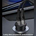 USAMS Ład. sam. 2xUSB 2,4A Miniczarny/black CC114TC01 (US-CC114)