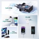 USAMS Ład. siec. 1xUSB-C+1xUSB 45W (only head) GaN PD3.0 +QC3.0 Fast Charging biały/white CC178TC02 (US-CC178)