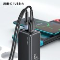 USAMS Ład. siec. 1xUSB-C+1xUSB T47 65W (only head) PD Fast Charging Super Si biały/white CC153TC02 (US-CC153)