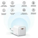 USAMS Ład. siec. 1xUSB-C PD30W 3A (only head) PD3.0 Fast Charging biały/white X-ron Series CC186TC02 (US-CC186)