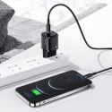 USAMS Ład. siec. 1xUSB-C T36 mini 20W (only head) PD3.0 Fast Charging czarny/black CC124TC01 (US-CC124)