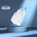 USAMS Ład. siec. 1xUSB-C T45 mini 30W (only head) PD3.0 Fast Charging biały/white CC148TC02 (US-CC148)