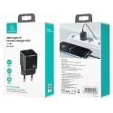 USAMS Ład. siec. 1xUSB-C T45 mini 30W (only head) PD3.0 Fast Charging czarny/black CC148TC01 (US-CC148)