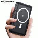 USAMS Powerbank PB64 10000mAh 20W QC3.0+PD Magnetic Wireless Fast Charge czarny/black 10KCD17301 (US-CD173)