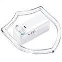 USAMS Powerbank ze zwijanym kablem USB-C Retractable 18000 mAh PD45W Fast Charge XMF Series biały/white 20KCD21602 (US-CD216)