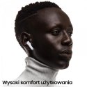 USAMS Słuchawki Bluetooth 5.0 TWS IA series bezprzewodowe biały/white BHUIA02 (US-IA04)