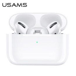 USAMS Słuchawki Bluetooth 5.0 TWS YS series bezprzewodowe biały/white BHUYS01