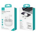 USAMS Słuchawki Bluetooth 5.3 TWS X-Don Series Dual mic ENC bezprzewodowe biały/white BHUXD02 (USAMS-XD18)