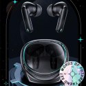 USAMS Słuchawki Bluetooth 5.3 TWS ENC XJ13 series Gaming Earbuds bezprzewodowe czarny/black BHUXJ01 (US-XJ13)