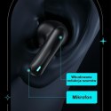 USAMS Słuchawki Bluetooth 5.3 TWS ENC XJ13 series Gaming Earbuds bezprzewodowe czarny/black BHUXJ01 (US-XJ13)